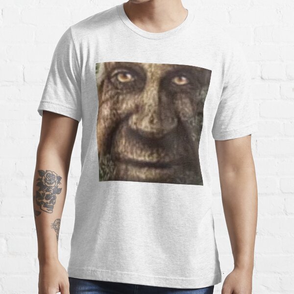 Mens Wise Mystical Tree Face Old Funny Meme Best T-Shirt