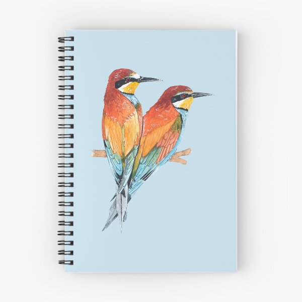 Item preview, EUROPEAN BEE-EATER COUPLE designed and sold by BEATRIZ ABAITUA.