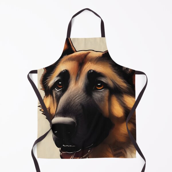 Item preview, Cute German shepherd portrait - classic Shepherd designed and sold by Devin Farinsky.
