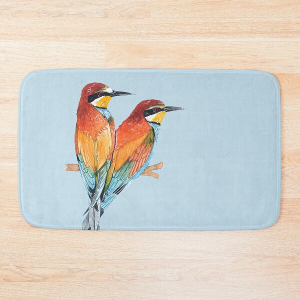 Item preview, EUROPEAN BEE-EATER COUPLE designed and sold by BEATRIZ ABAITUA.