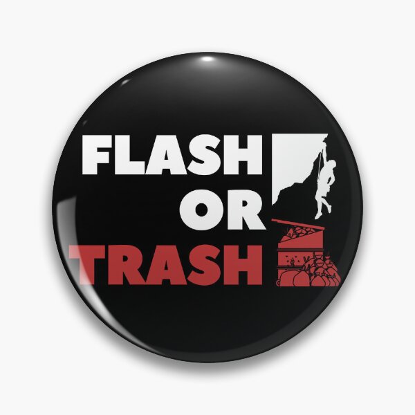 Item preview, Flash or Trash. Rock Climbing / Bouldering designed and sold by Boulder Design Co.