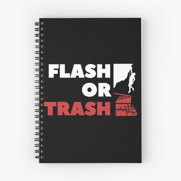 Item preview, Flash or Trash. Rock Climbing / Bouldering designed and sold by Boulder Design Co.