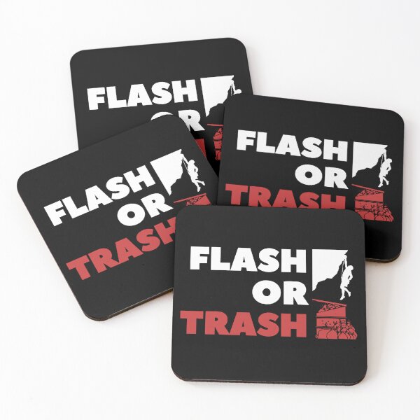 Item preview, Flash or Trash. Rock Climbing / Bouldering designed and sold by Boulder Design Co.