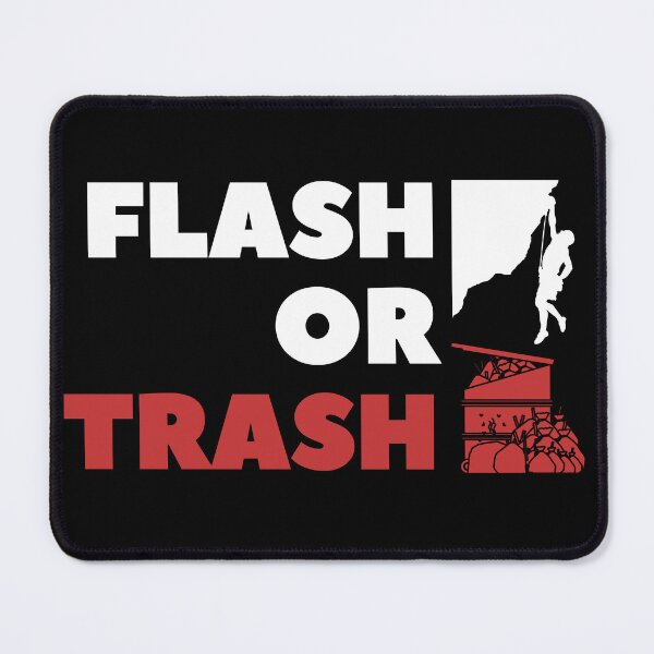 Item preview, Flash or Trash. Rock Climbing / Bouldering designed and sold by Boulder Design Co.