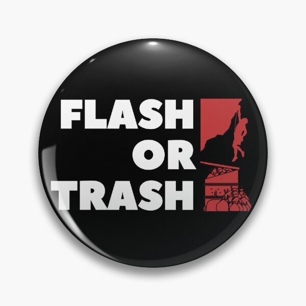 Item preview, Flash or Trash. Rock Climbing / Bouldering designed and sold by Boulder Design Co.