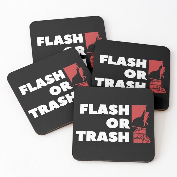 Item preview, Flash or Trash. Rock Climbing / Bouldering designed and sold by Boulder Design Co.
