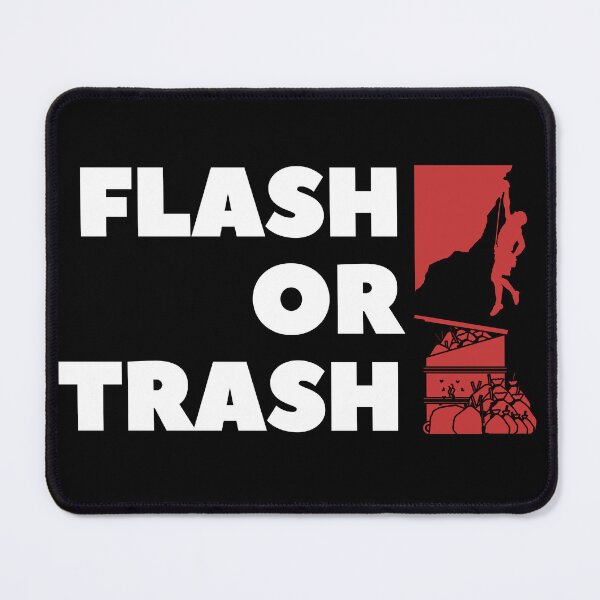 Item preview, Flash or Trash. Rock Climbing / Bouldering designed and sold by Boulder Design Co.