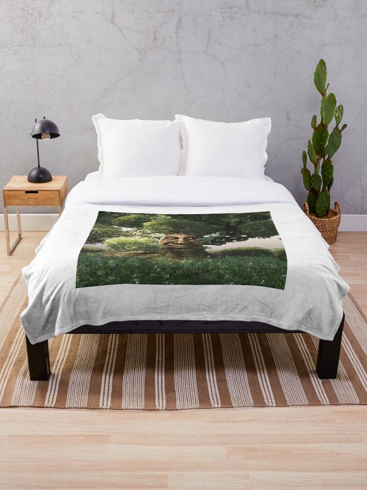 Wise Mystical Tree [WIDE] Throw Blanket for Sale by Cowboy Mike