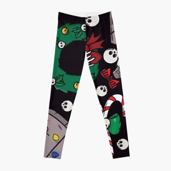 Creepy Christmas Leggings – Poltergeists and Paramours