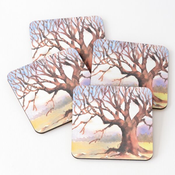 Item preview, Tree In Winter - Watercolor By Don Sylvester designed and sold by DonSylvester.