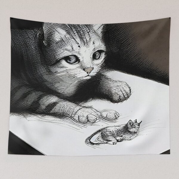 Item preview, Jaime, the artist cat designed and sold by Hirek.