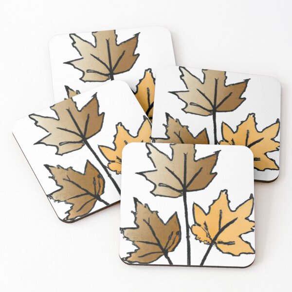 Item preview, Brown leaves designed and sold by SteamedpunkVegg.