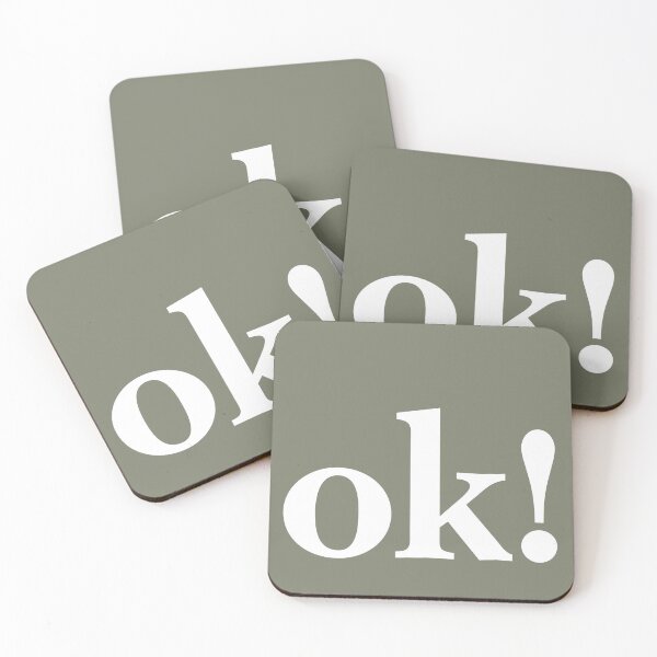 Item preview, ok - white designed and sold by JRP Design.