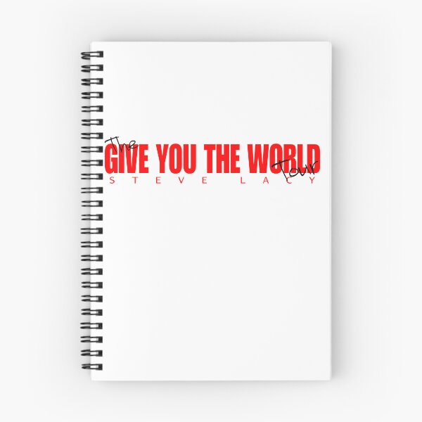 Item preview, Steve Lacy Merch Give You The World Tour designed and sold by BenizMass.