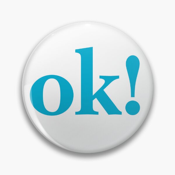 Item preview, ok - blue designed and sold by JRP Design.