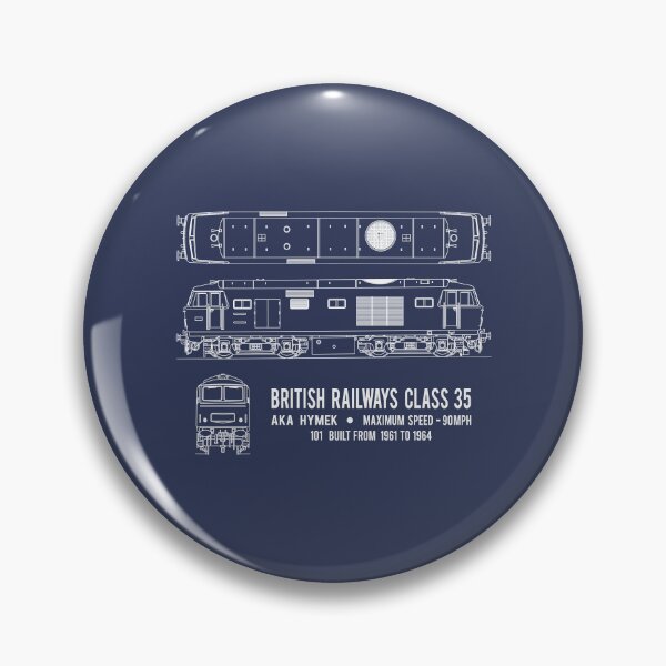 Item preview, British Railways Class 35 Hymek Locomotive Blueprint Diagram Gift designed and sold by Maljonic.