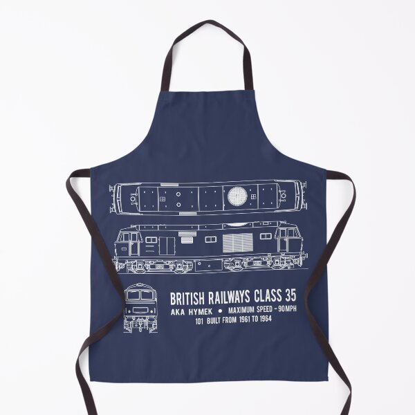 Item preview, British Railways Class 35 Hymek Locomotive Blueprint Diagram Gift designed and sold by Maljonic.