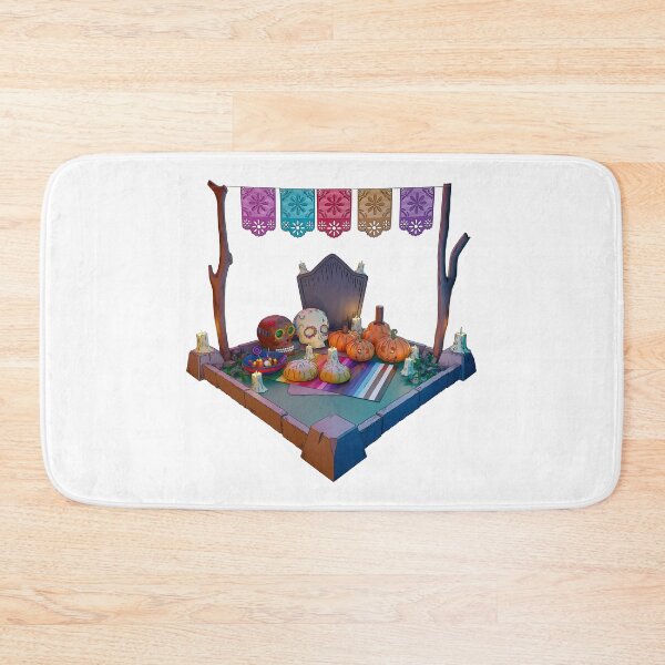 Item preview, Day of the dead offering with painted borders designed and sold by 3DChop.