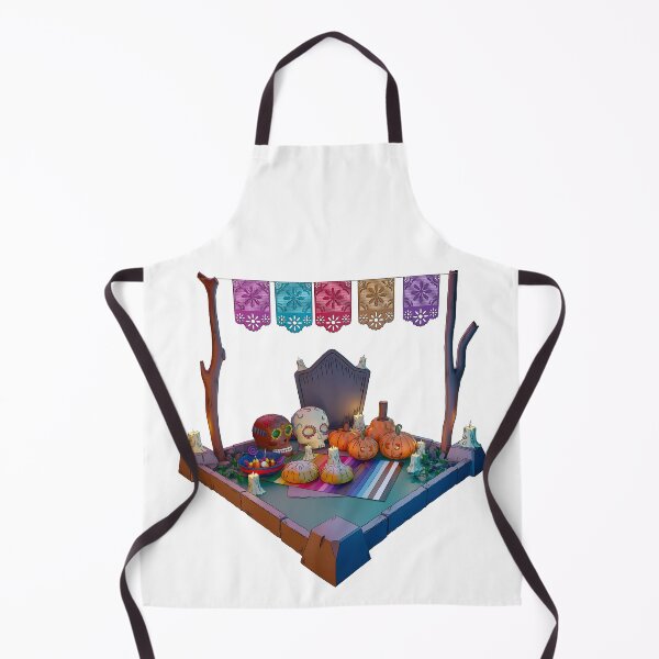 Item preview, Day of the dead offering with painted borders designed and sold by 3DChop.