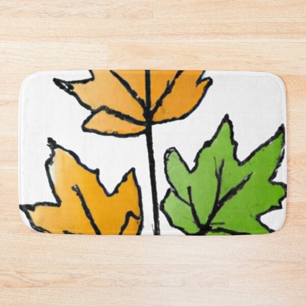 Item preview, Green and Brown Leaves designed and sold by SteamedpunkVegg.