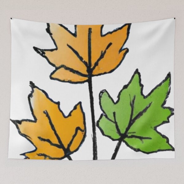 Item preview, Green and Brown Leaves designed and sold by SteamedpunkVegg.