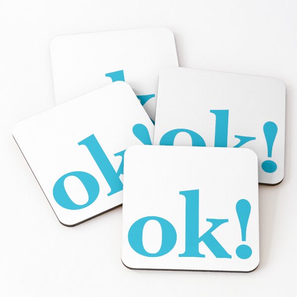 Item preview, ok - blue designed and sold by JRP Design.