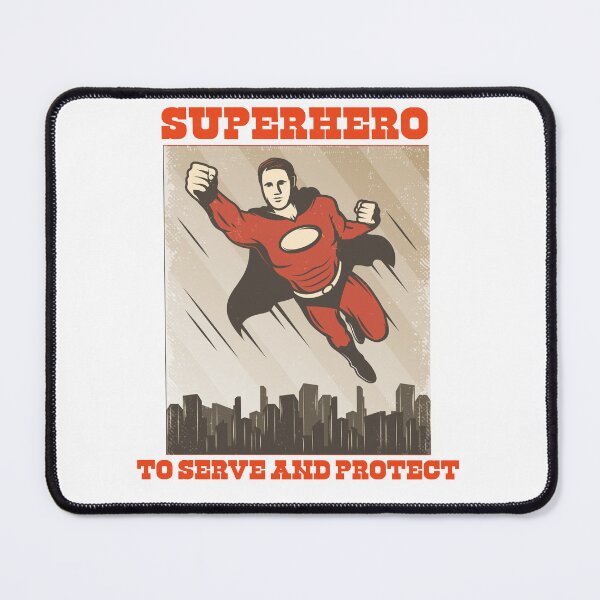 Item preview, SUPERHERO to serve and protect designed and sold by SeniorPrint99.