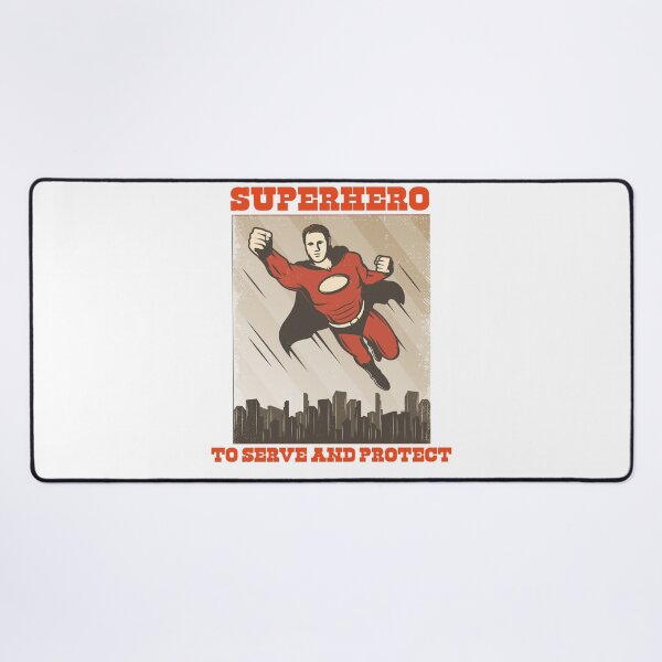Item preview, SUPERHERO to serve and protect designed and sold by SeniorPrint99.