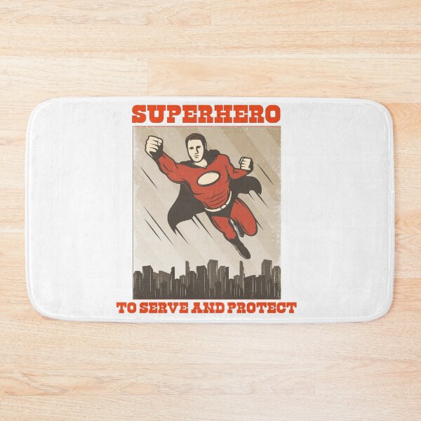 Item preview, SUPERHERO to serve and protect designed and sold by SeniorPrint99.