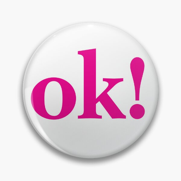 Item preview, ok - pink designed and sold by JRP Design.