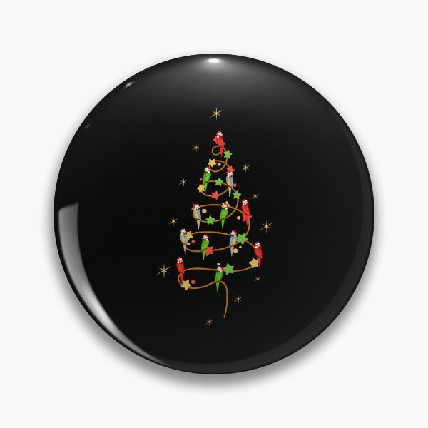 Item preview, FUNNY AND CUTE MACAWS CHRISTMAS TREE FOR MACAW AND PARROT LOVERS designed and sold by appareltolove.