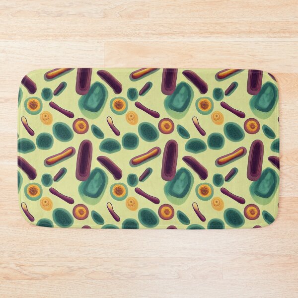 Item preview, Seamless Microbiology Collection of Cells designed and sold by Korbeaux.