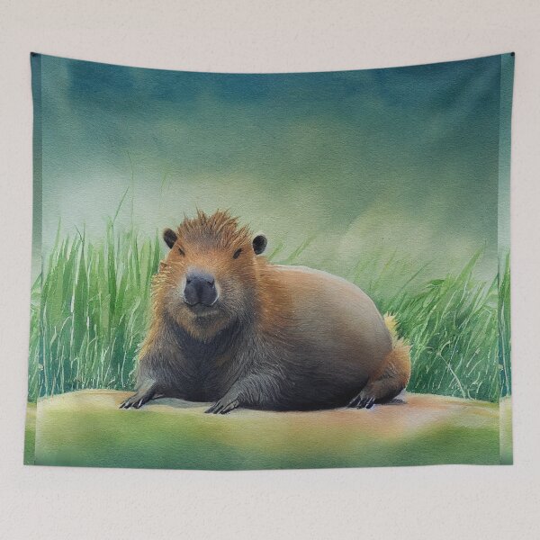 Item preview, Capybara chilling designed and sold by recollectionsv.