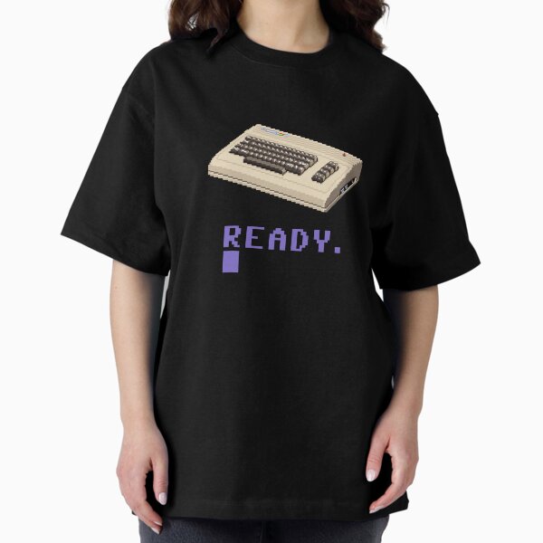 Commodore 64 pixel art Oversized T-Shirt
