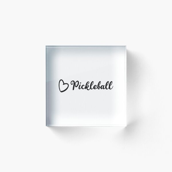 Artikelvorschau, Black Heart Pickleball entworfen und verkauft von Krista Robertson.