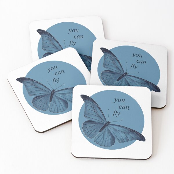 Item preview, You can fly - blue butterfly  designed and sold by Alora02.