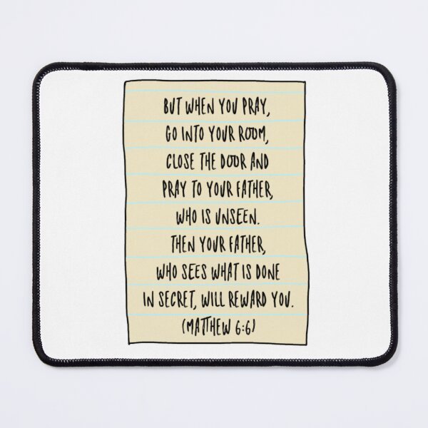 Item preview, Prayer Digital Stickers, Christian Stickers, Bible Verses, Bible, Christianity, Jesus Christ, Words of God, Matthew 6:6 designed and sold by SHiNStudio.