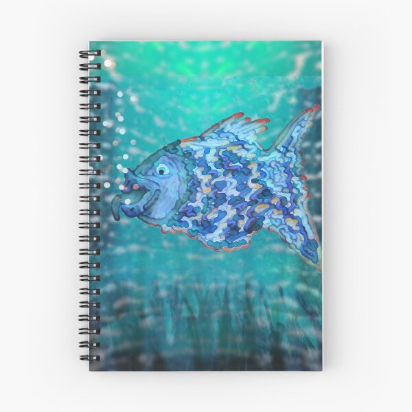 Item preview, Underwater - Fish - Mixed Media Blue-Green designed and sold by kikidu21.