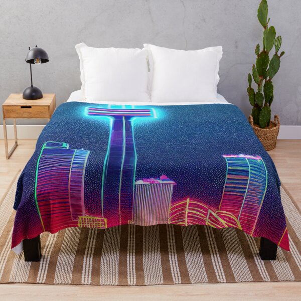 Item preview, Dallas Neon Vaporwave  designed and sold by ComicsFactory.
