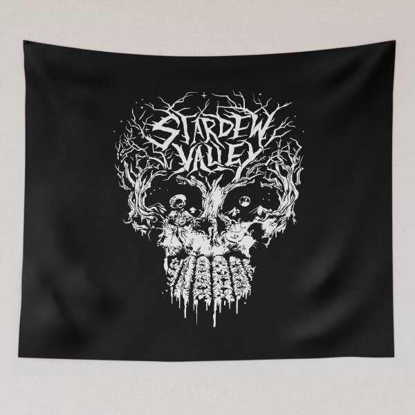 Item preview, Stardew Valley Merch Skulldew Valley designed and sold by BenizMass.