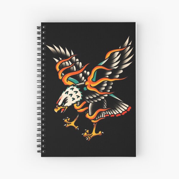 Cuadernos de espiral: Tatuaje Del %c3%a1guila | Redbubble