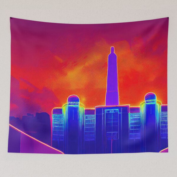 Item preview, District of Columbia Neon designed and sold by ComicsFactory.
