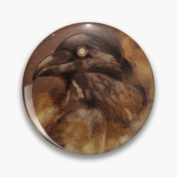 Item preview, Ghost Raven in Flames designed and sold by KerenzaL.