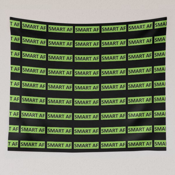 Item preview, Smart AF designed and sold by AdzSpirit.