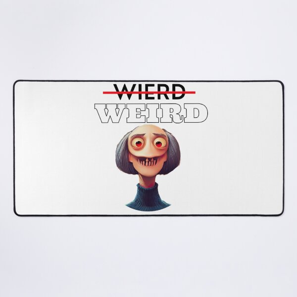 Item preview, Grammar Mistake Weird Word Sticker designed and sold by TheCreativeFab.