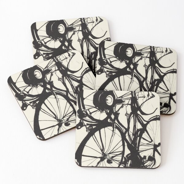 Item preview, A Splashed Ink of Bikes designed and sold by thepromptguy.