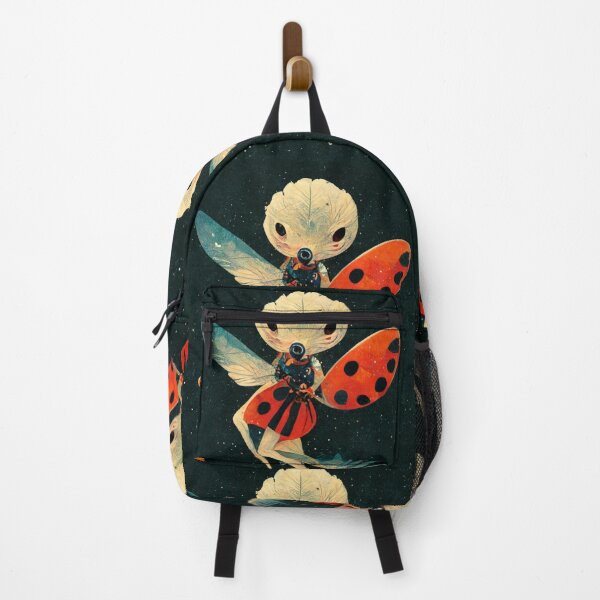 Item preview, winged girl with ladybug in space designed and sold by zoro92.