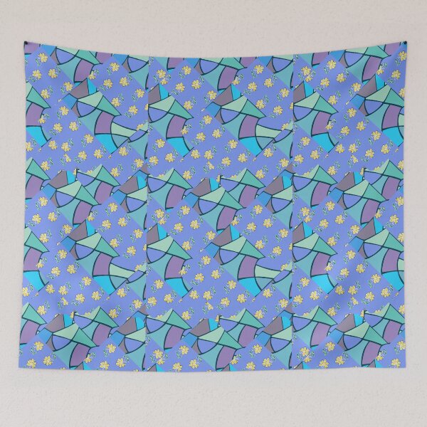 Item preview, Bright collage pattern designed and sold by stavina.