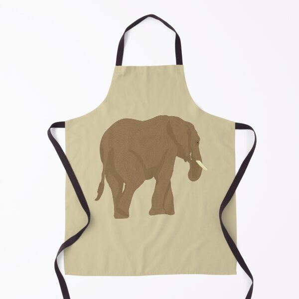 Item preview, Elephant brown, African animals designed and sold by CreaVisArt.