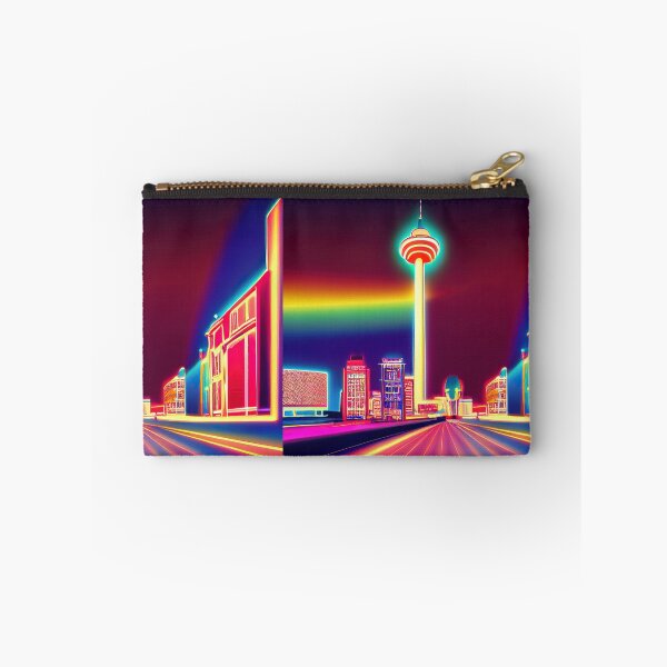 Aperçu de l'œuvre Düsseldorf 2D neon créée et vendue par ComicsFactory.